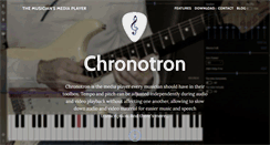 Desktop Screenshot of chronotron.com